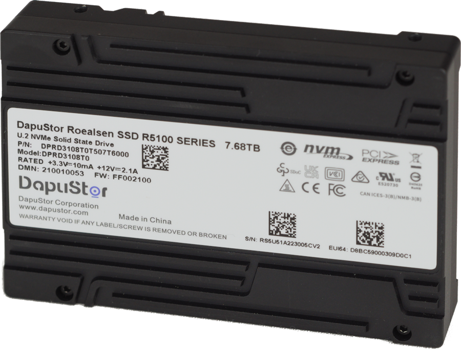 DapuStor Roealsen NVMe SSD R5100