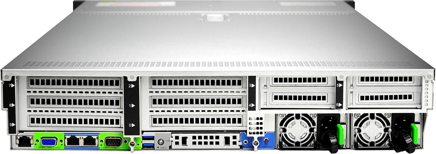 Gooxi 2U Server rear