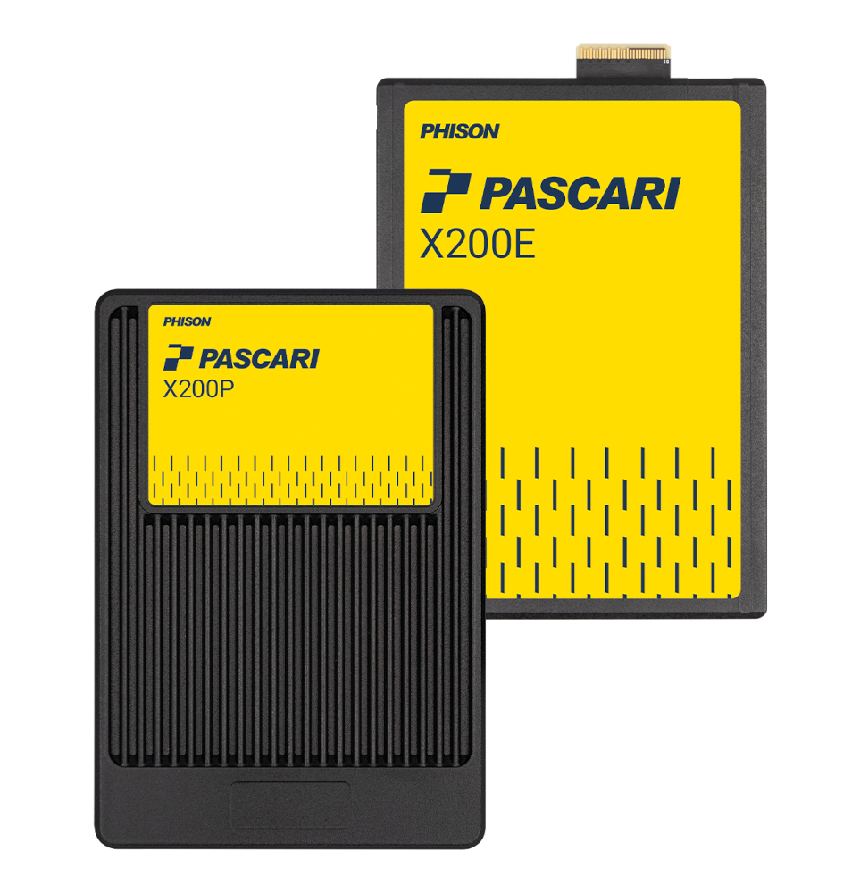 Phison Pascari X200E X200P High Performance PCIe Gen5 NVMe SSD