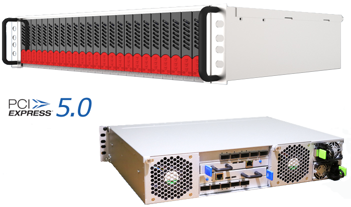Zstor NV24G5 NVMe PCIe 5.0 JBoF group
