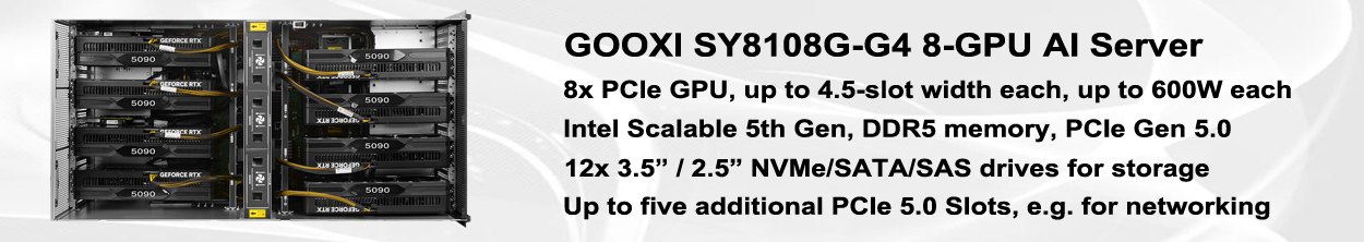 GOOXI SY8108G-G4 8-GPU AI Server